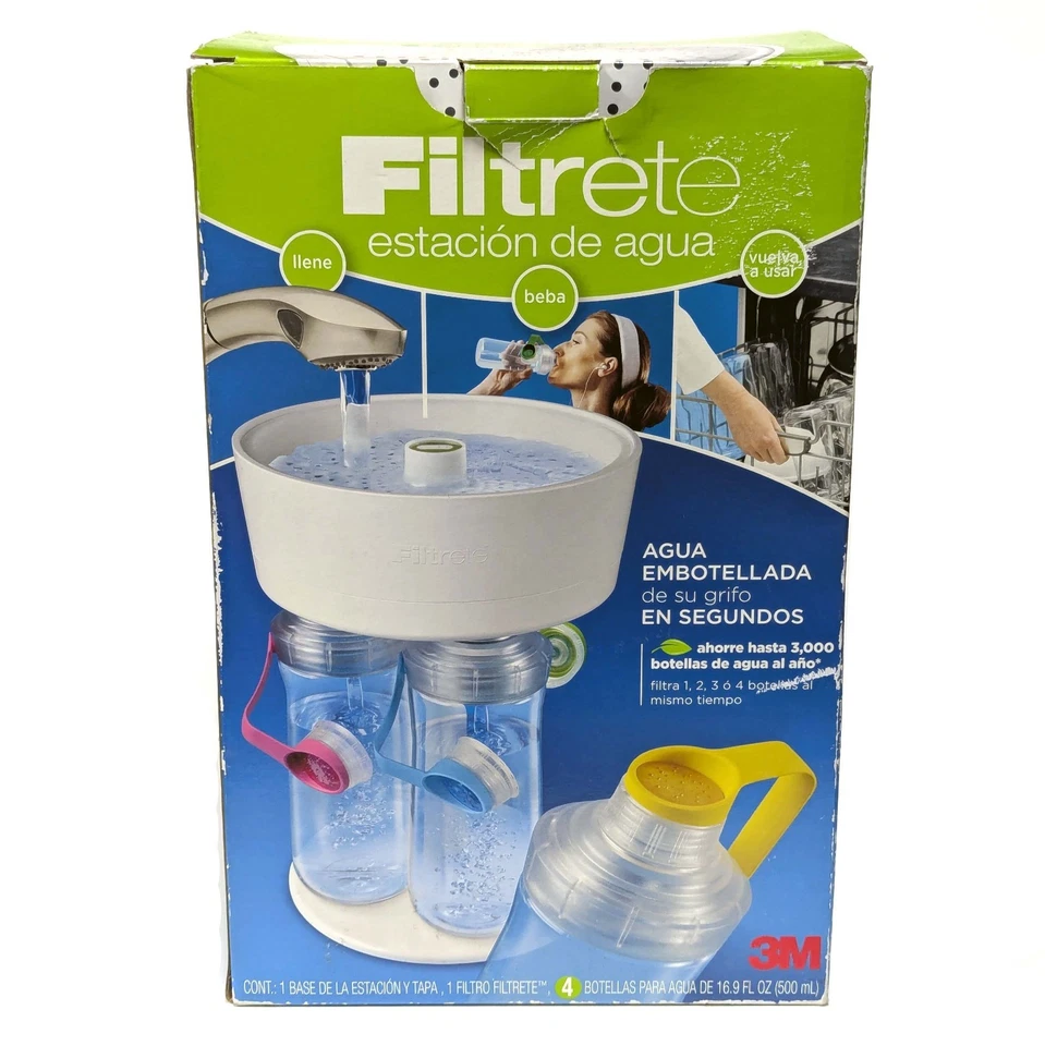 New 3M Filtrete Water Station WS01-WH Filtered Water Bottle Filling Station - Image 3 of 4