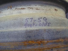 1957 1958 59 60 61 Pontiac Wheel Rim 14x6 5 On 5 Oldsmobile Clean Straight