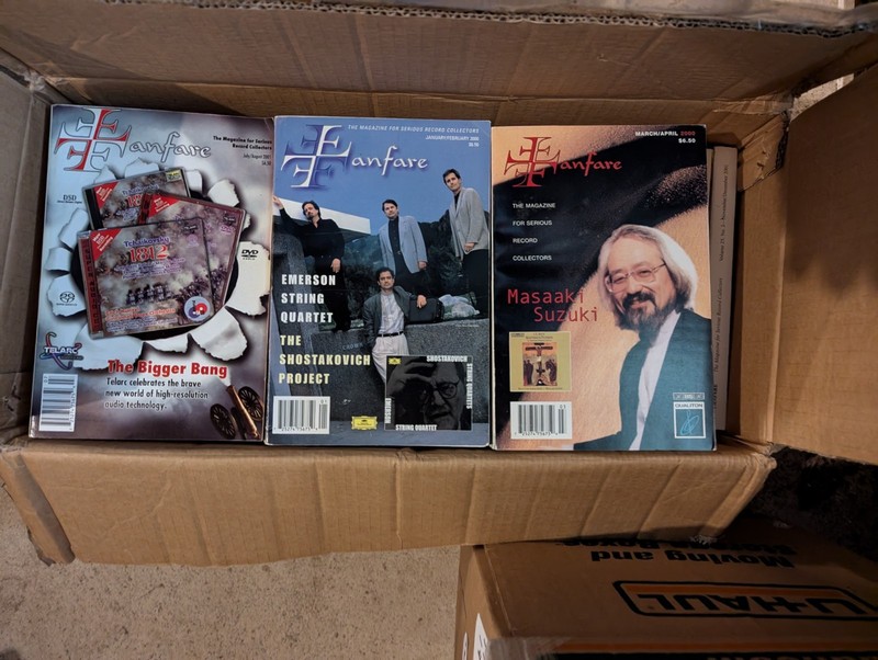 Fanfare Magazines July 1997 - April 2003 - 35 Issues - FOR RECORD COLLECTORS