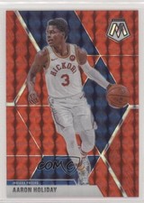 2019-20 Panini Mosaic Red Prizm Aaron Holiday #7 03rx