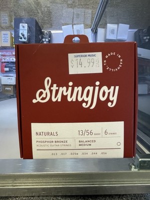 StringJoy .013-.056 medium acoustic strings 