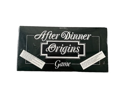After Dinner Origins Spiel neu versiegelt Expressions Traditionen Familie Spaß Freunde