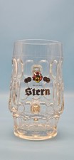 Stern Pils Seidel Humpen Bierkrug alt Glas Bier Brauerei Krug