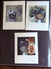 Kathie Olivas Brandt Peters Hand Smoke And Mirrors Set Of 6- Numbered 05/10