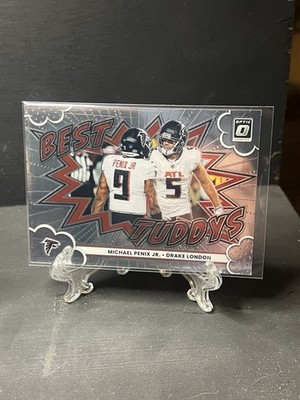 2025 Panini Donruss Optic Drake London Michael Penix Jr Best