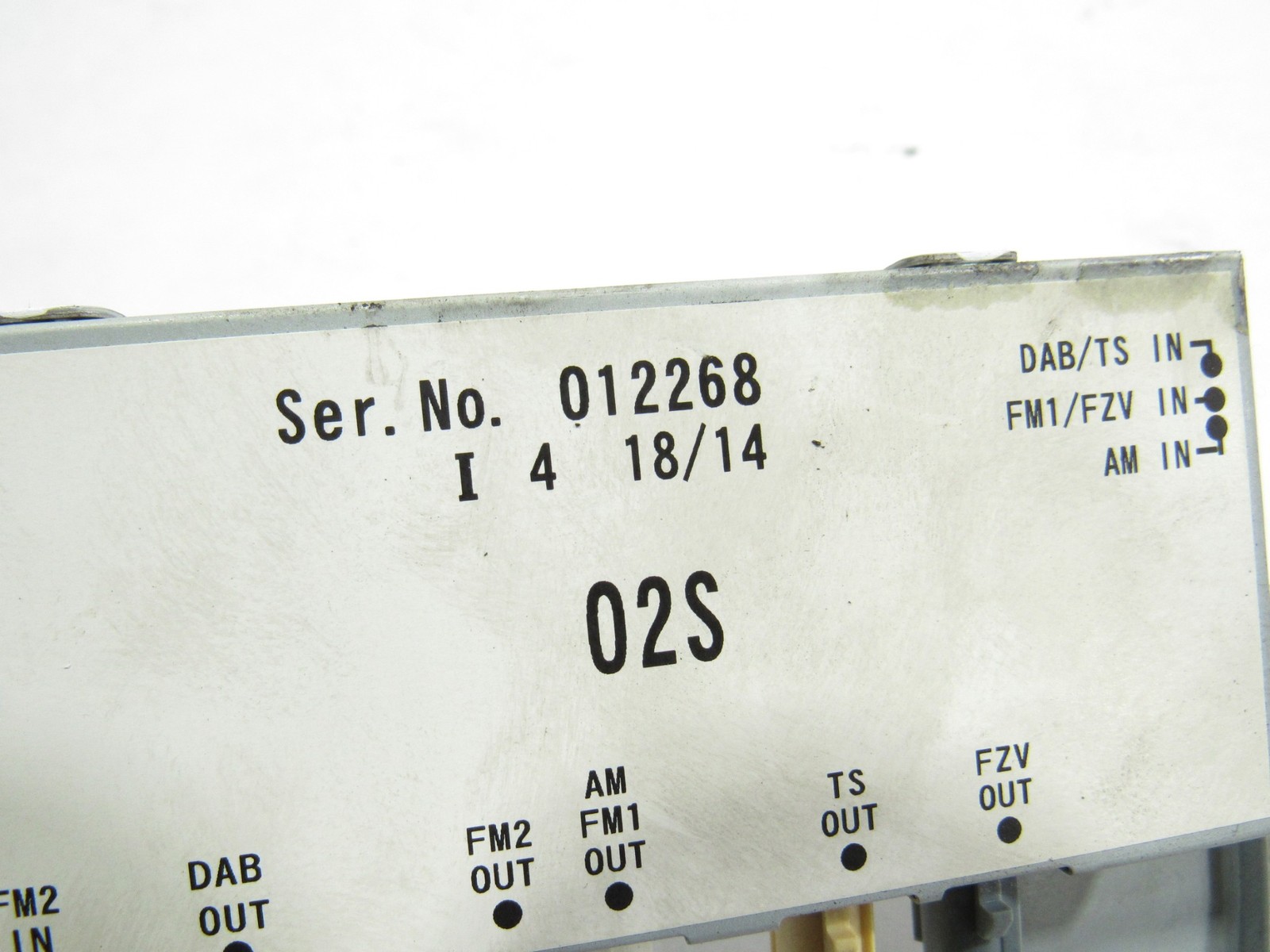 12-18 Bentley Continental GT W12 2015 Antenna Amplifier Control Module Unit ;:A