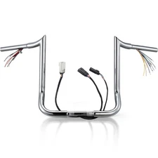 Street Electra Glide 14" Prewired Meathook Handlebar for Harley FLHTK 2008-2013