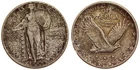 United States - Quarter Dollar 1927-D - Standing Liberty Quarter, Silver
