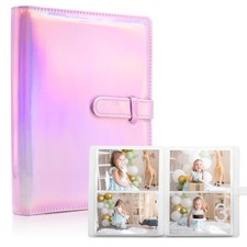 152 Pockets Photo Album 4x6 Inch Photo Memory Album Book Vegan Leather Cover