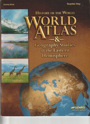 BRAND NEW!!! ABeka Grade 7 History of the World World Atlas Activity Teacher Key