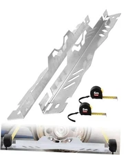 Wheel Alignment Tool Kit 2Pcs, Heavy Duty Toe Alignment Tool Plates One Piece