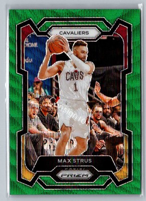 2023-24 Panini Prizm #273 Max Strus Prizms Green Wave