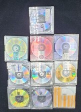 10  MINI DISCS 80 MINUTE MINIDISCS