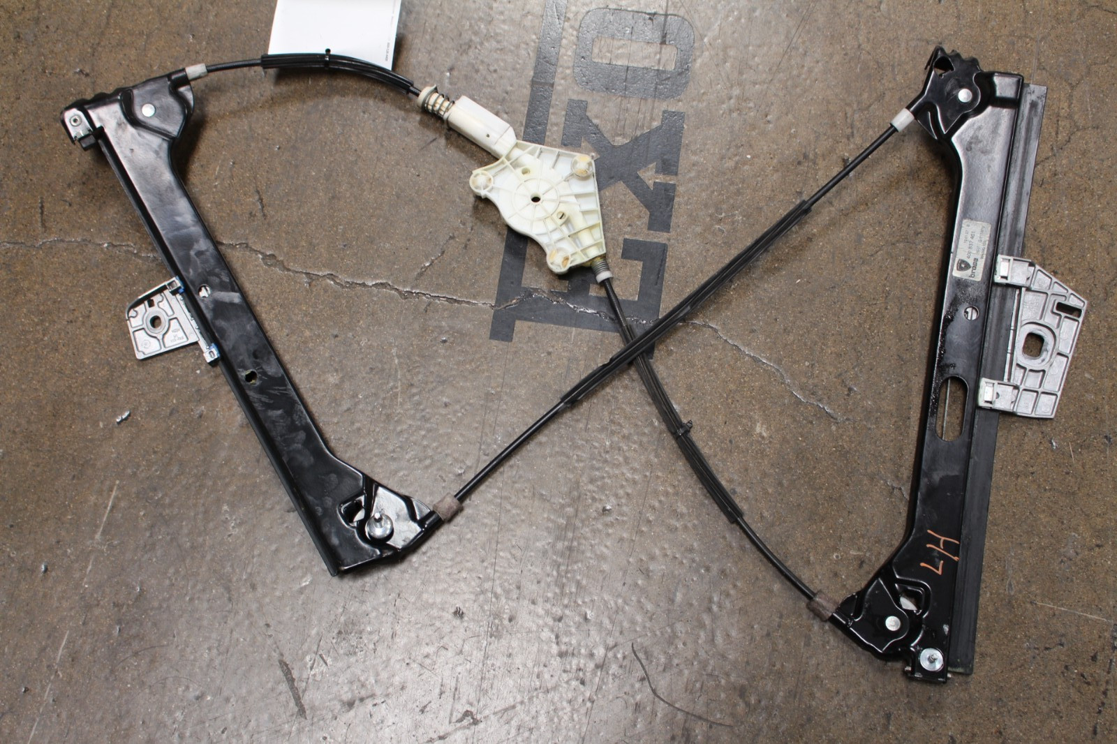Lamborghini Gallardo, LH, Left, Window Glass Regulator, Used, P/N 400837461