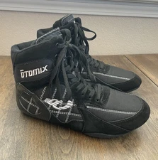 Otomix Weightlifting Boxing MMA Shoes Black Men Sz 8.5 Women’s 10 Bodybuilding