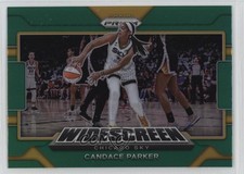2022 Panini Prizm WNBA Widescreen Green Prizm Candace Parker #13 5w0