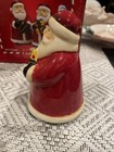 Oneida Jolly Santa Salt & Pepper Shakers Hand Painted Debbie Taylor Kerman — photo 10