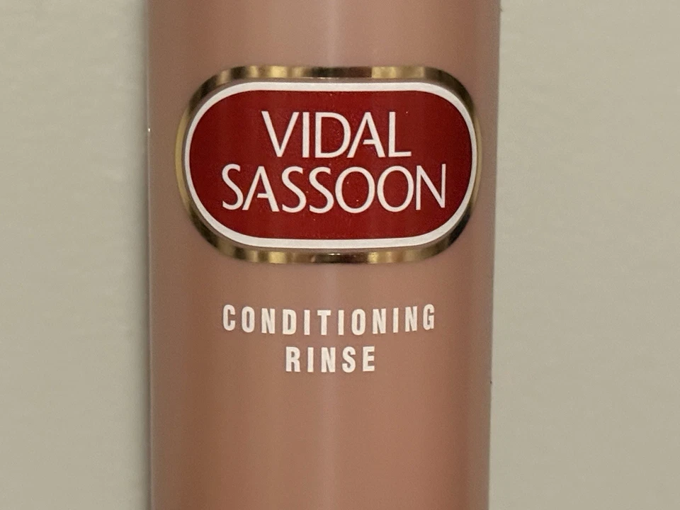 2 Vintage 1998 Bottles Vidal Sassoon Conditioning Rinse Stylist 3 Choice 13 oz - Image 3 of 4