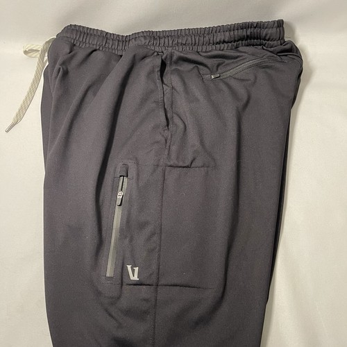 Vuori Pants Mens Size L Black The Rise Shine Sunday Performance Jogger V416 Gym - Picture 12 of 15