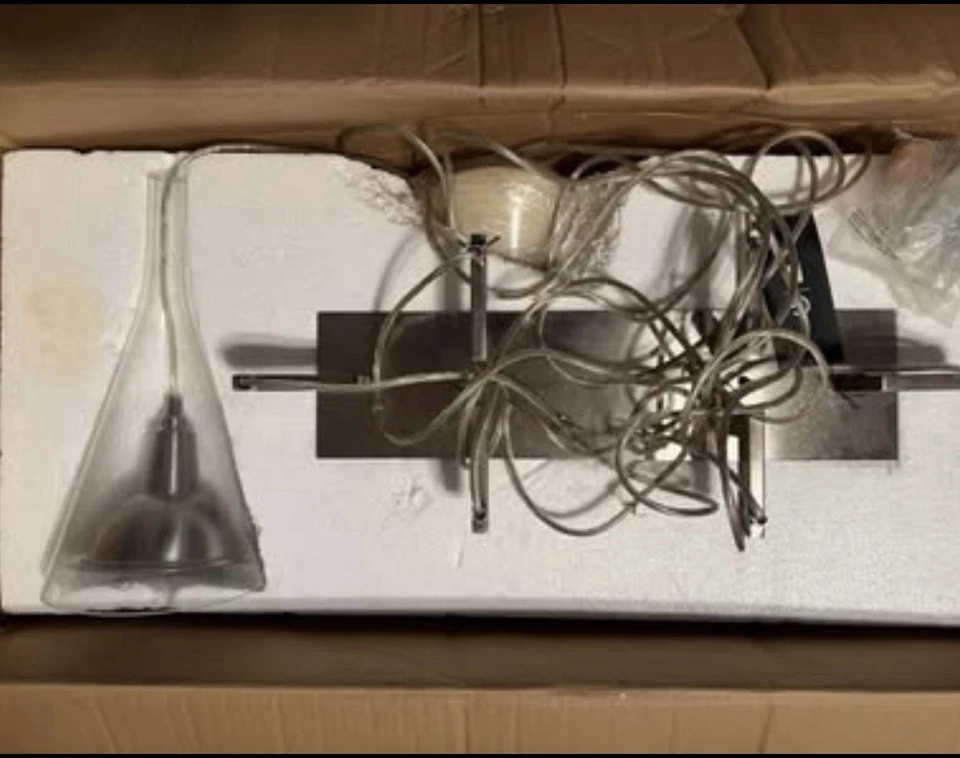 Colgante George Kovacs por Minka P8116-084 6 luces - níquel cepillado - retirado Foto 3 de 4