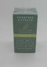 Crabtree Evelyn Pear Pink Magnolia Eau de Toilette EDT 3.4oz Discont'd NEW