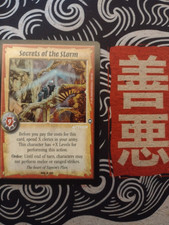 Warlord Saga of the Storm - Secrets of the Storm - Cleric Action Rare