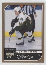 2006-07 O-Pee-Chee Team Checklist Mike Modano #680 HOF 9v2