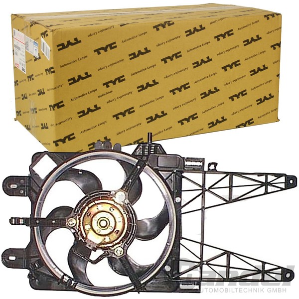 TYC LÜFter KÜHler 315Mm 200W Passend FüR Fiat Punto-image