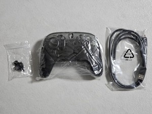 Original Nintendo Switch Pro Controller Shell Ersatzteile mit OVP - Schwarz