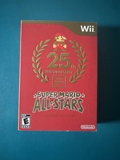 Super Mario All Stars Wii- 25th Anniversary Limited Edition CIB