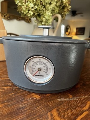 Combekk Homeware Dutch Oven Cast Iron Rails Edition