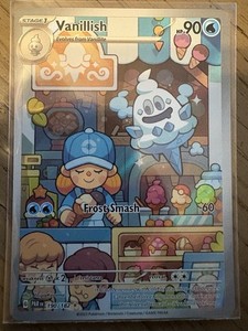Vanillish 190/182 - Illustration Rare - Pokémon TCG - SV04: Paradox Rift - NM