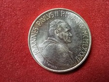 Vatikan 1000 Lire 1982 Silberm&uuml;nze 835er Silber Papst Johannes Paul II. #KM 167