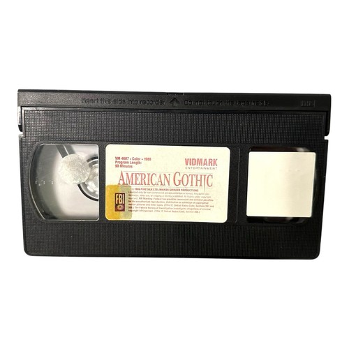 Vintage American Gothic VHS Tape Vidmark 1988 Horror Rod Steiger Yvonne De Carlo - Picture 8 of 13