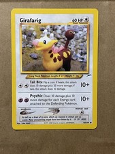 Girafarig 66/105 Common Neo Destiny Pokémon Card on eBay