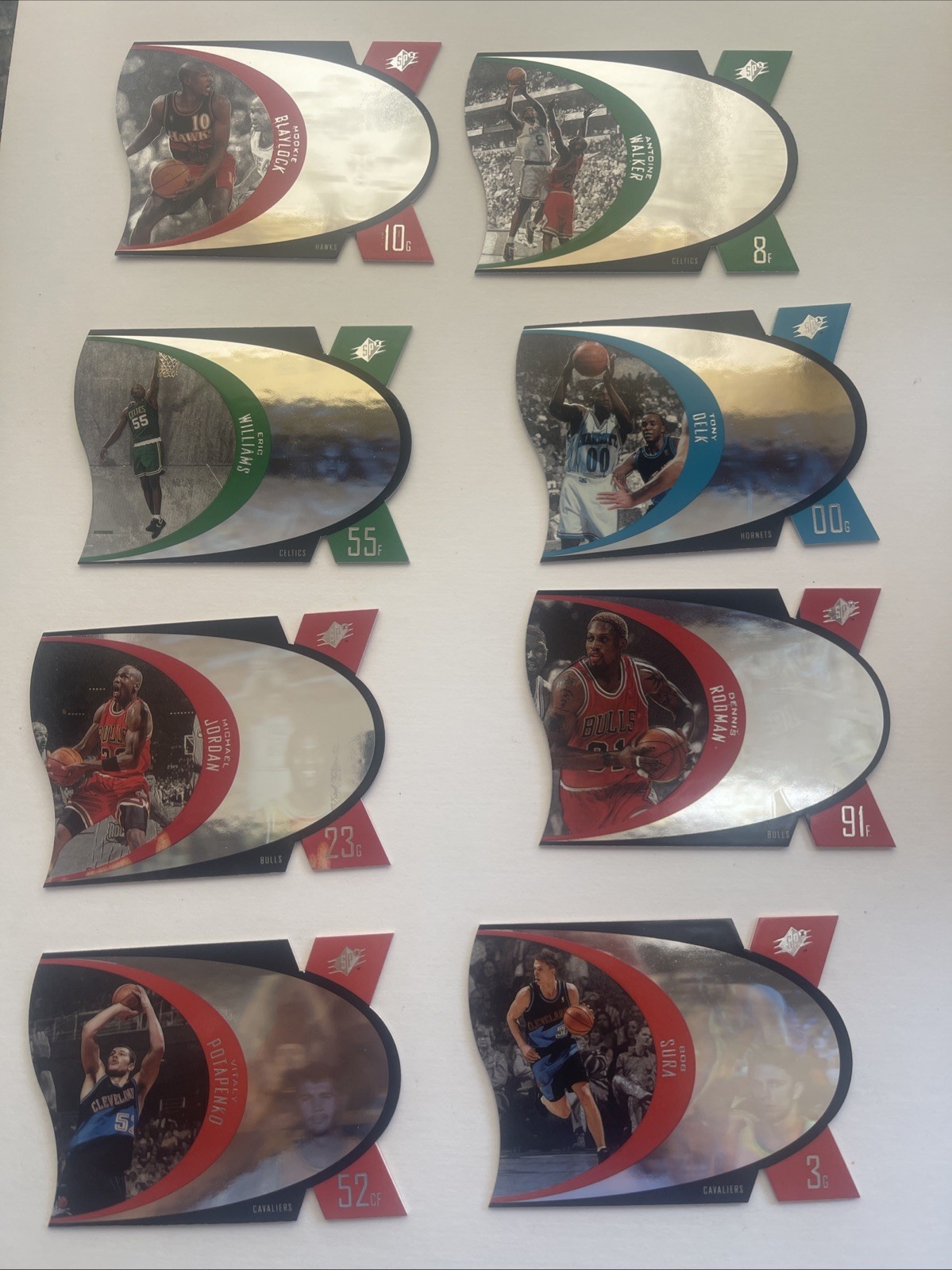 1996-97 Upper Deck SPX Basketball Set 1-50 Kobe Rookie