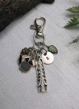 Racoon Purse Charm / Keychain Bag Charm / Backpacking