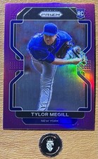 Tylor Megill 2022 Panini Prizm Baseball Tier III Purple Prizm Rookie #254