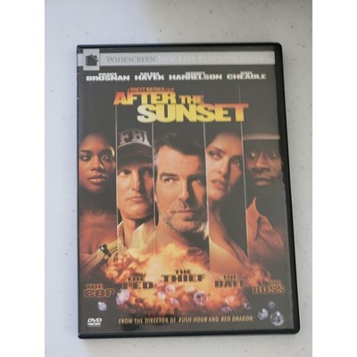 New Line Cinema After The Sunset DVD Widescreen Heist Action Comedy Platinum Ser