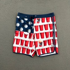 O'Neill Board Shorts Mens Size 34 Multicolor USA Surfer Swim Dad Beach