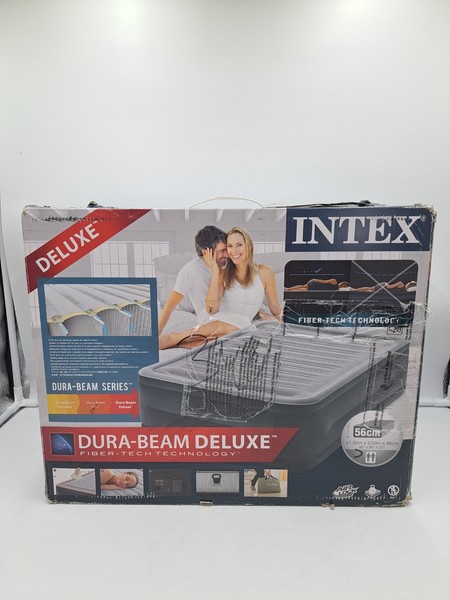 Intex Luftbett Comfort Mit Pumpe GäStebett Luftmatratze 203X152X56Cm Queen 6441-image