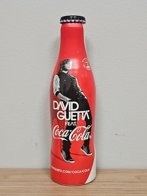 Coca Cola Flasche Full Special Edition David Guetta, ungeöffnetes Getränk