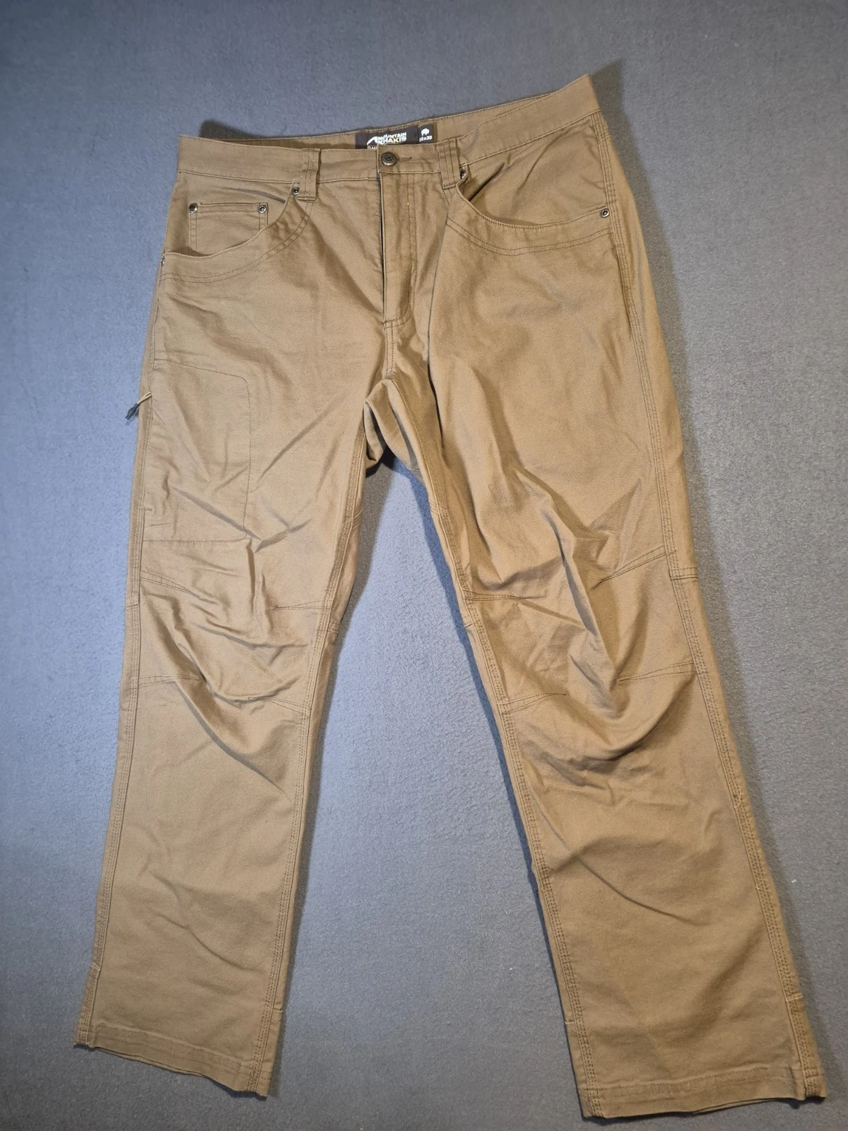 Mountain Khakis Men’s Camber Original Pants 35x30* Brown Hiking Outdoor Fishing