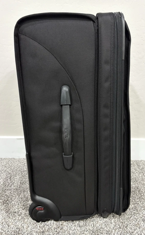 TUMI ‘Alpha’ Black Nylon Expandable Suitcase - 22024DH - Image 3 of 4