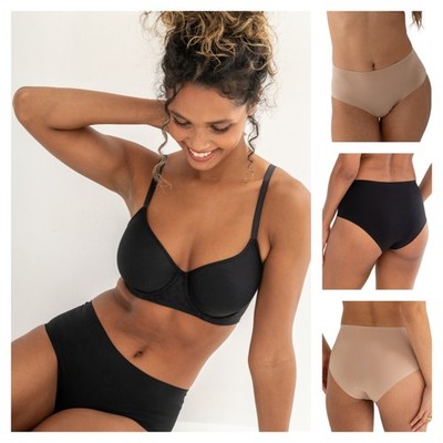 Pour Moi Bonded Shorty No VPL High Rise Damen bequem Slips 99507