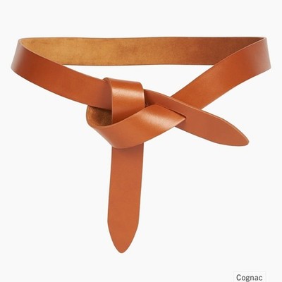 Isabel Marant Lecce Leather Wrap Belt Knotted Leather Belt  display picture 1