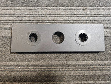 QTY 2 Machine Weight Stack 10 LBS Hole Spacing 12" x 3.5" For Exercise Machine