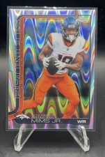 2025 Topps Chrome Football Marvin Mims Jr. RayWave Refractor #87