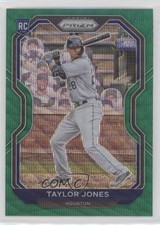 2021 Panini Prizm Tier II Green Wave Prizm Taylor Jones #184 00em