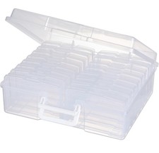 novelinks Transparent 4" x 6" Photo Organizers and Photo Storage